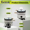 Carbhub TB4BP Carburetor for Troy-Bilt TB4BP TBP6160 TB4BPEC Backpack Blower