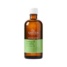 Oil Garden Aromatherapy Tranquil and Calm Massage Oil 100ml