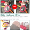 Baby Infant Car Mirror Cute Animal Rearview Toddler Safety Backseat