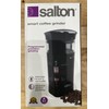 Salton 12 Cup Electric Coffee Grinder with Multi Settings, Black,