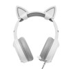 Playmax Cat Headset Universal Gaming Headset (White)