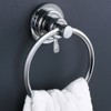 BOPai Drill Free Powerful Vacuum Suction Cup Towel Ring Shower