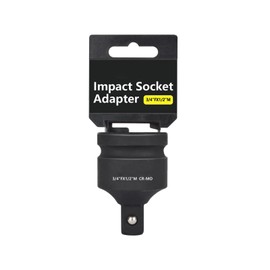 TA-VIGOR Impact Socket Adapter, Chrome Molybdenum Steel Adaptor Reducer, 3/4 Inch Square Drive Female 1/2 Inch Square Drive Male, Square End Adapters for Wrenches, Breaker Bars Ratchets