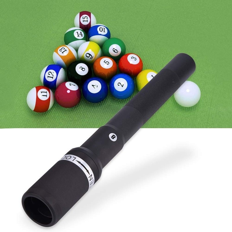 Pool Stick Extension Universal,Joss Cue Butt Extension,Telescopic Cue Extension,12.6inch Aluminium