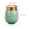 Alipis Celadon Tea Holders Snack Sugar Container for Coffee Bar