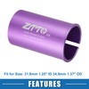 A ABSOPRO Bicycle Seat Post Adapter 31.8mm 1.25" ID 34.9mm