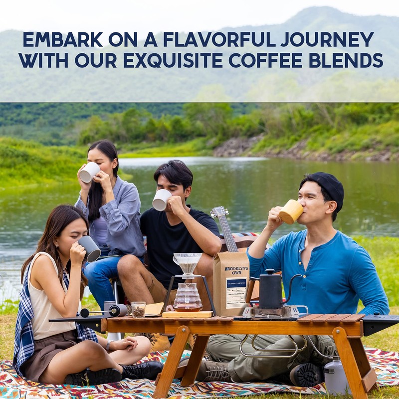 Brooklyn's Own Dark Roast House Blend Ground Coffee - 100%