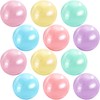 MiniInflat 24 Pcs Inflatable Beach Balls Bulk Macaron Color Jumbo