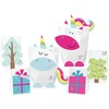 KuschelICH DIY Advent Calendar Unicorn for Filling & Crafts –