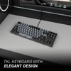DURGOD K320 Corona White Backlit TKL Mechanical Keyboard | 87