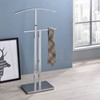 Kings Brand Furniture - Dossi Chrome Finish Metal Suit Rack