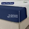 Egypto Single Fitted Sheet – Soft & Breathable 10" Deep