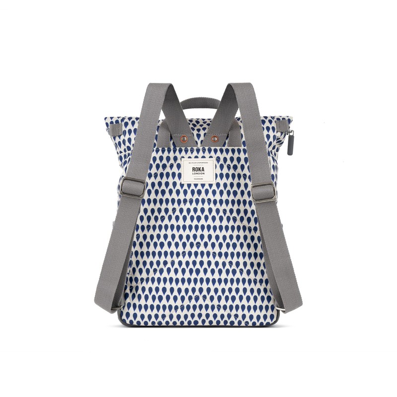 ROKA London Canfield B Denim Rain Medium Recycled Canvas