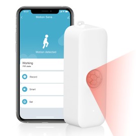 eMylo WiFi Motion Sensor Smart Motion Detector Infrared Motion Sensors Home Security System Motion Detector PIR Motion Detector Alert App Notification Alert Compatible with Smart Life App