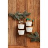 Mud Pie White Tree Xmas Tidbit Set, bowl 2" x