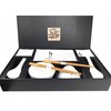 Japanese Ancient Leaf Feather Calligraphy Enzo Style Ceramic Sushi Dinnerware