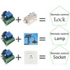Gebildet 433MHz Universal Remote Control Switch Wireless DC 5-30V 1