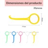 Personal Care Appliance Blanco 2.5 Cm 20 Piezas