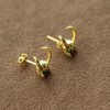 Importacion Aretes Sylvie Loki Princesa De Asgard Enchapados En Oro