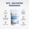 Hebbe - Sulfopon Coco-Sulfato de Sodio Natural y Biodegradable, 250