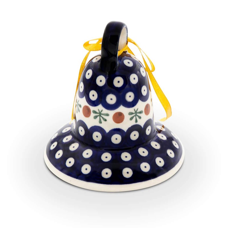 Original Bunzlauer Keramik Decorative Bell Large in Decor 41