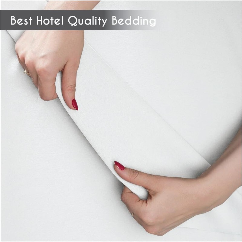APEX FURNISHINGS Flat Sheet White 100% Egyptian Cotton 300 Thread