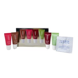 Summer Fridays The Lip Butter Balm Minis - Vanilla Beige, Pink Guava, Cherry and Sweet Mint (.16 Oz each)