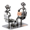 Steelman24 I Nuts and bolts sculpture Psychiatrist With Personal Engraving