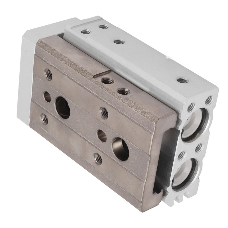 Pneumatic Cylinder SMC Type Dual Shaft Rod Double Acting Precise