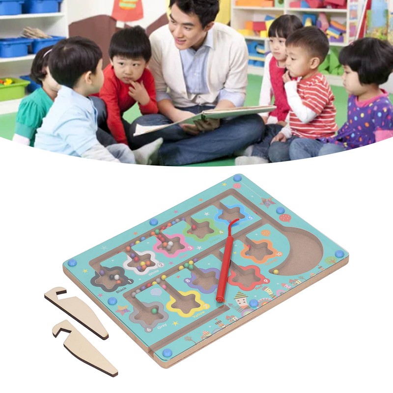 Magnetic Counting Matching Board Early Educational Learning Counting Puzzle Board