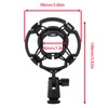 HLGHLG Universal Microphone Shock Mount for 42-46mm Mics, Professional Anti-Vibration