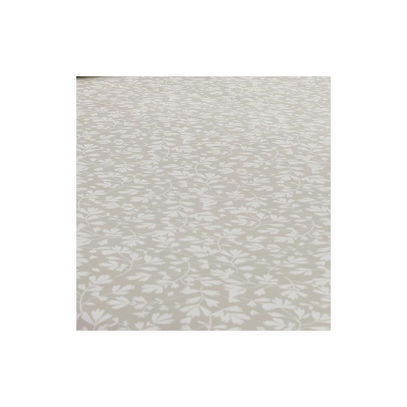 Dreams & Drapes - Natural Floral Fitted Sheet (190 x