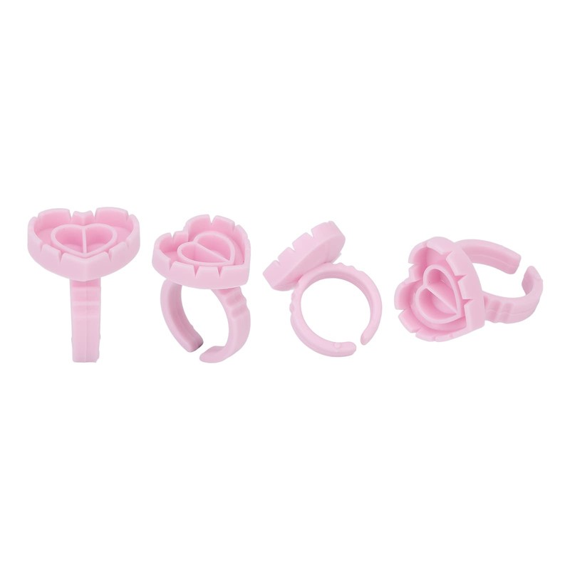 100 Anillos de Pegamento, Soporte de Pegamento para Extensión de