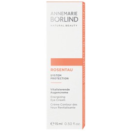 ANNEMARIE BÖRLIND – ROSE DEW Energizing Eye Cream – Regenerating and Rehydrating, with Alpenrose extract and Himalayan cherry oil, vegan, 0.50 Fl. Oz.