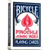 Bicycle NEW - BICYCLE - JUMBO PINOCHLE Plastic Coated Playing