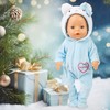 Doll Clothes for 13-18 Inch Baby Dolls, Sweet Outfits Jumpsuit