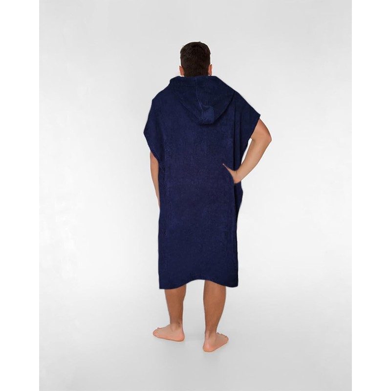 Tuva Home Bath Poncho for Men and Women, One Size,