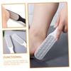 PACKOVE 4Pcs Stainless Steel Dual-Sided Foot File Heel Callus Remover