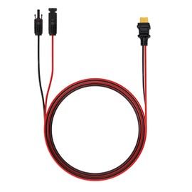 ALLPOWERS R600/R1500/R2500/R3500+/R4000+/S2000/ S2000 PRO/S300 PLUS/S1500 PLUS Solar Charging Cable XT60 Port Cable 1.5M 14AWG Solar Cable for Portable Power Supply
