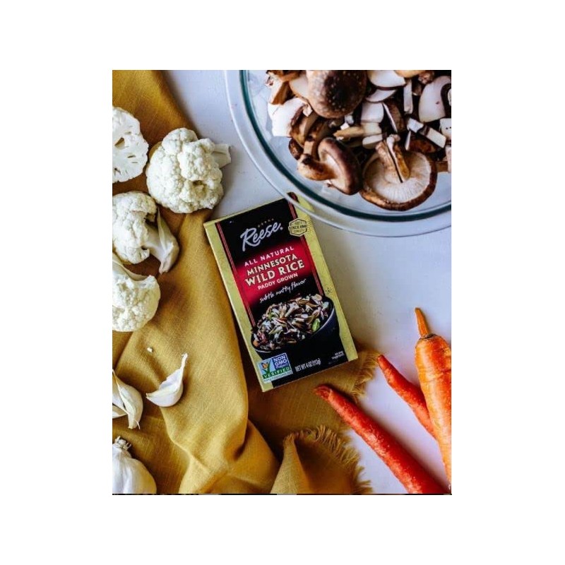 Reese Minnesota Wild Rice, 4 Ounces (Pack of 12)