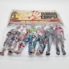 Terror Corpse Action Figure Pack Zombie Realistic Movable Joints New