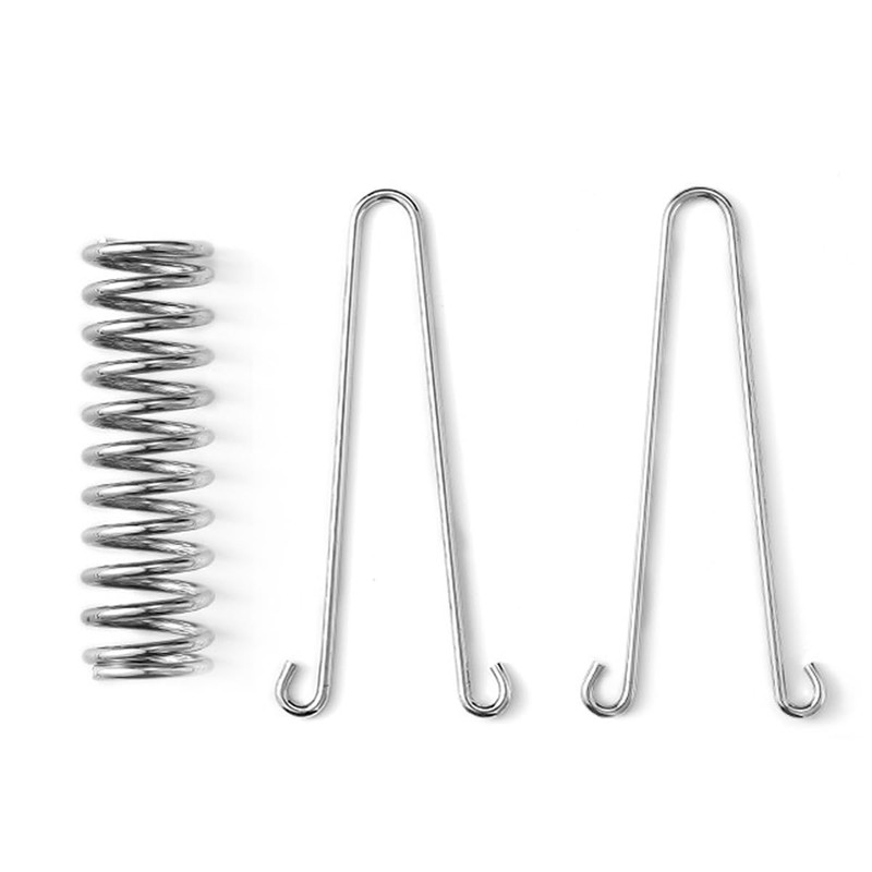 Ubric 4Pcs Stainless Steel Tension Springs Kit Suitable for Camping