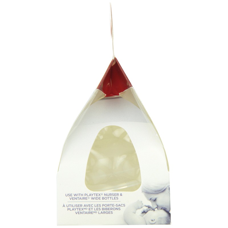 Playtex Angled Nipple, Medium Flow, 2-Count