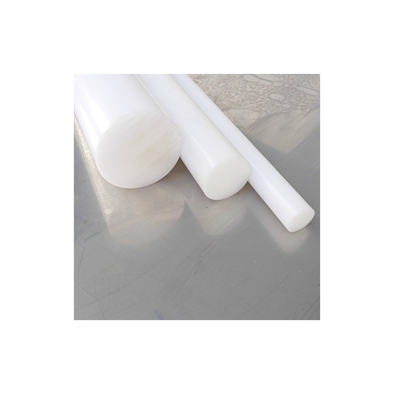 POM Round Rod Natural Diameter 15 mm Length 250 mm