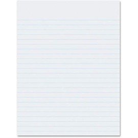 Pacon Composition Paper, 8"X10 1/2", 3/8" Ruling, 500 Sheets