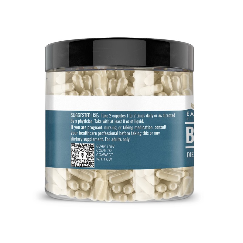 Earthborn Elements Beta Glucan, 200 Capsules, Pure & Undiluted, No
