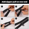 Clyhon Pack of 20 Zip Zippers, Zip Replacement Zip Repair