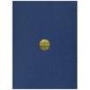 St. James Elite Medallion Fold Certificate Holders with Gold Medallion