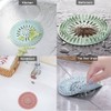 Hair Catcher Rubber Stopper Shower Drain Covers for Bathroom, Bathtub,