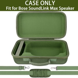 co2CREA Hard Travel Case for Bose SoundLink Max Bluetooth Portable Speaker, Case Only